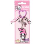 My Melody Pie Keychain with Charms