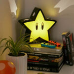 Super Mario Super Star Light with Projection Lamp