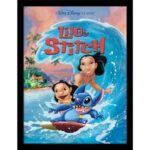 Lilo & Stitch Wave Surf Collector Print 30x40cm