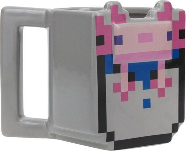 Minecraft Axolotl Shaped Mug