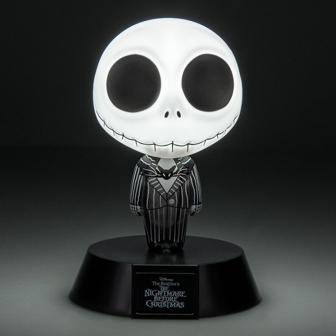 pos-5056577724455-b17645b87ace62a7bcee8c54325685ac.jpg Disney Nightmare Before Christmas Jack Skellington Icon Light - Image 1
