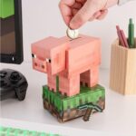 Minecraft Pig Money Box Kit