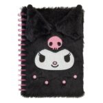Kuromi A5 Fluffy Notebook