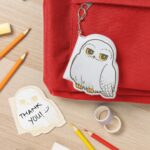 Harry Potter Hedwig Mini Fluffy Notebook Keychain
