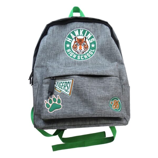 Stranger Things Hawkins High School Grey Backpack
