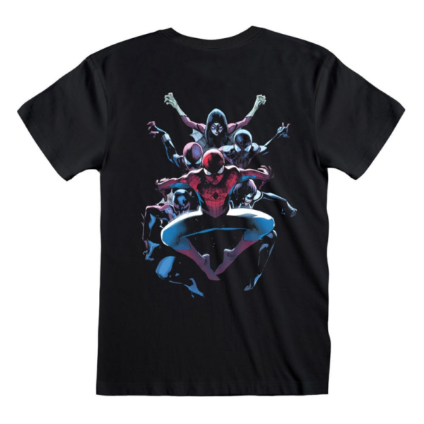 Marvel Spider-Man Spiderverse Back T-Shirt (S)