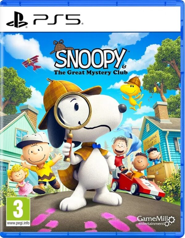 PS5 Snoopy and The Great Mystery Club