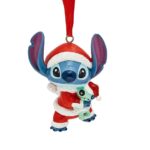 Disney Stitch & Scrump Christmas Decoration Figure