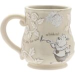 Disney Alice In Wonderland White Rabbit Embossed Mug 325ml