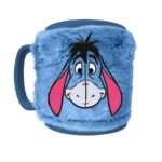 Disney Winnie The Pooh Eeyore Fuzzy Mug 440ml