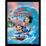 Disney Lilo & Stitch Surf 3D Lenticular Poster 26x20cm