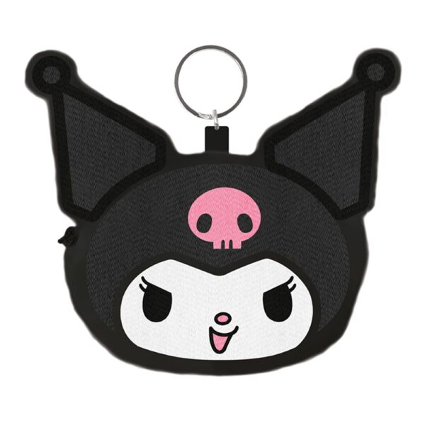 Kuromi Fluffy Coin Purse