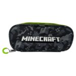 Minecraft Logo Oval Pencil Case