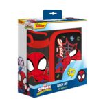 Marvel Spider-Man Set of Lunch Box & Plastic Bottle 500ml
