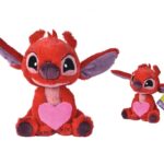 Disney Stitch Leroy Plush Holding Heart 25cm