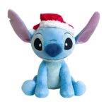 Disney Stitch With Christmas Hat Plush 50cm