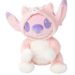 Disney Stitch Angel with Onesie Raccoon Plush 25cm