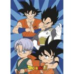 Dragon Ball Z Polar Plaid 100% Microfiber 70x140cm