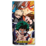 My Hero Academia 4 Beach Towel 100% Microfiber 70x140cm