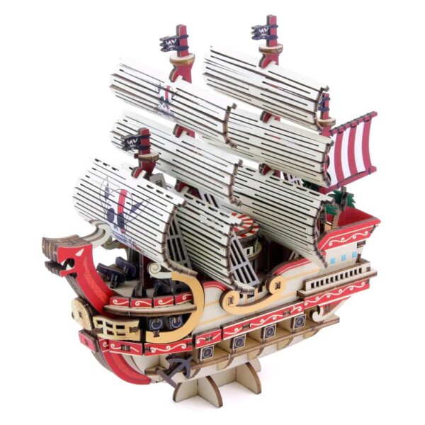 One Piece Red Force Wood Model Kit