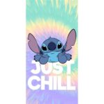 Disney Stitch Just Chill Beach Towel 70x140cm