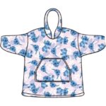 Disney Stitch Pink Sweat Poncho Children Size (7-14 Years)