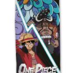 One Piece Luffy & Kaido Beach Towel 70x140cm