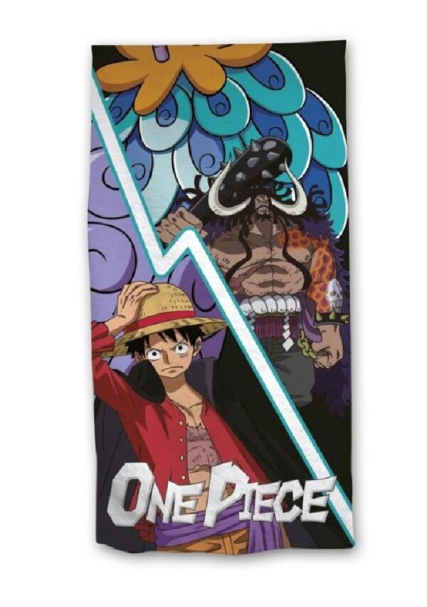 One Piece Luffy & Kaido Beach Towel 70x140cm