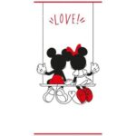 Disney Mickey & Minnie "Love" Beach Towel 70x140cm