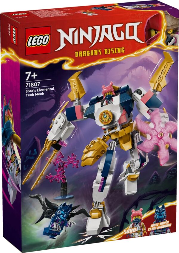 LEGO Ninjago 71807 Sora's Elemental Tech Mech