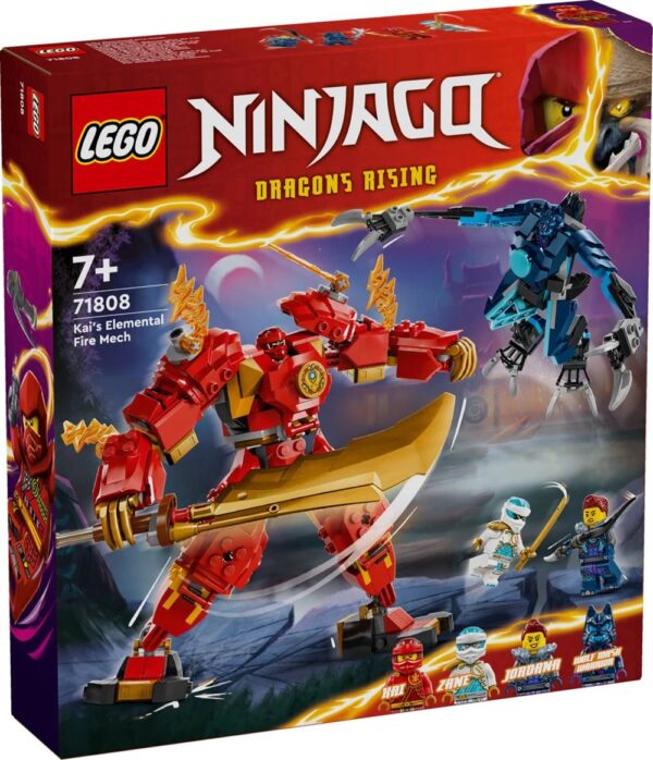 LEGO Ninjago 71808 Kai's Elemental Fire Mech