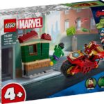 LEGO Marvel 76287 Iron Man with Bike and The Hulk
