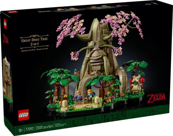 LEGO Icons 77092 The Legend Of Zelda Great Deku Tree 2-in-1