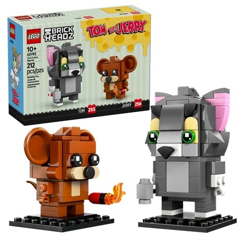 LEGO BrickHeadz 40793 Tom and Jerry Figures