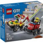 LEGO City 60458 Pizza vs Fire Race