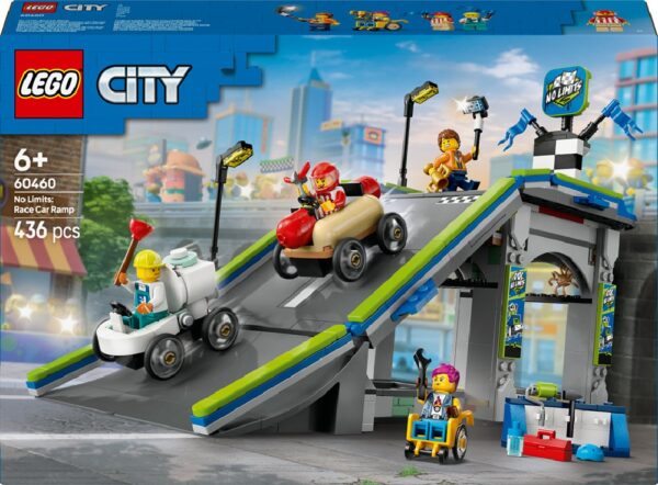 LEGO City 60460 No Limits: Race Car Ramp Truck