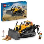 LEGO City 60466 Yellow Bulldozer with Front Loader