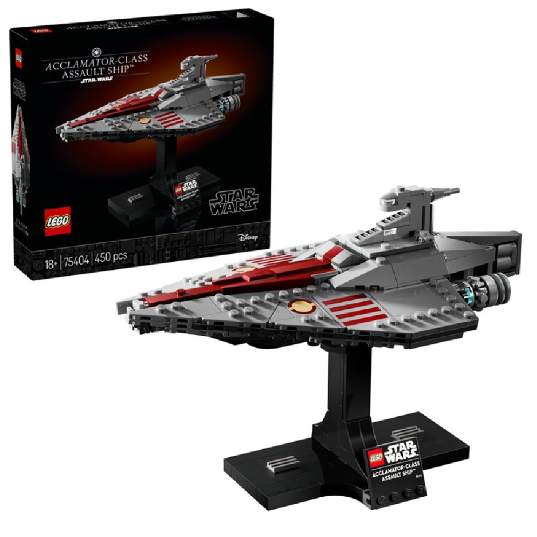 pos-5702017817262-e732088cdf975d9a11ca18857cc8dc42.jpg LEGO Star Wars 75404 Acclamator-Class Assault Ship - Image 1