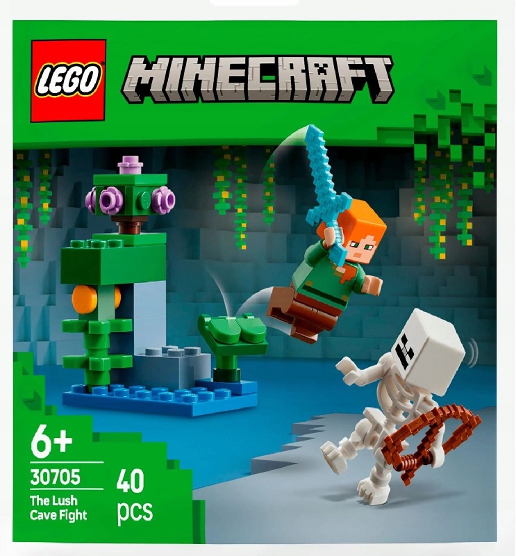 LEGO Minecraft 30705 The Lush Cave Fight - GamesPlus Malta