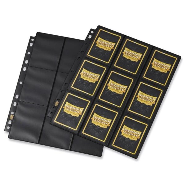 Dragon Shield 18 Pocket Nonglare Sideloader Pages Display (50 Pages)
