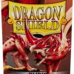 Dragon Shield Matte Sleeves Ruby (100 Sleeves)