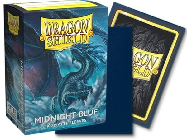 Dragon Shield Matte Sleeves Midnight Blue (100 Sleeves)
