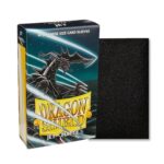 Dragon Shield Japanese Size Sleeves 60 Jet Black