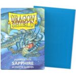 Dragon Shield Japanese Size Sleeves 60 Matte Sapphire 'Turikos'