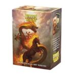 Dragon Shield Standard Dual Art Sleeves Fire Horse 2026 (100 Sleeves)