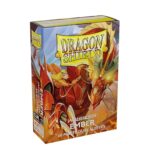 Dragon Shield Matte Ember Japanese Dual Sleeves (60 Sleeves)