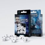 Q-Workshop Classic RPG White & Black Dice Set
