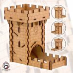 Q-Workshop Medieval Dice Tower