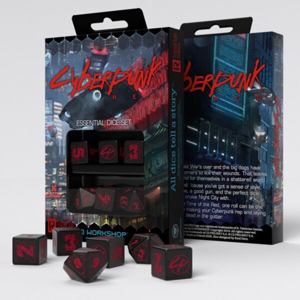 Q-Workshop Cyberpunk Red Night City Essential Set