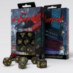 Q-Workshop Cyberpunk Red Dice Set: Wet Work